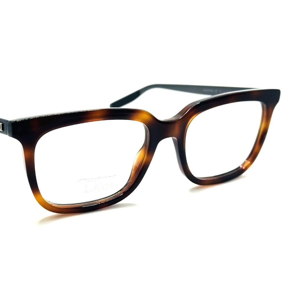 NEW DIOR BLACKTIE216 8E2 Havana/Mt Dk Ruthenium Eyeglasses 54mm 19 150 - Picture 3 of 9